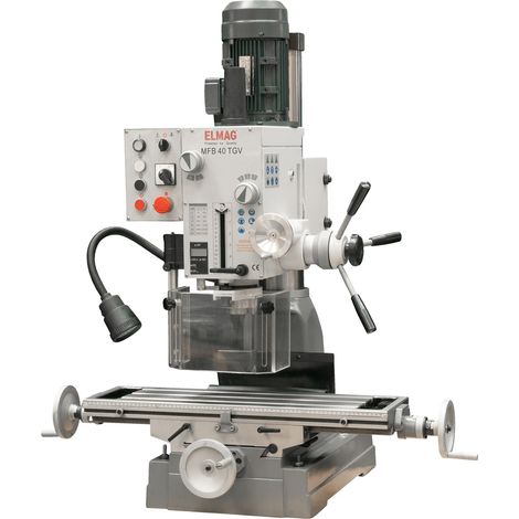 ELMAG Getriebe Fräs- und Bohrmaschine MFB 40 TGV (1/4)