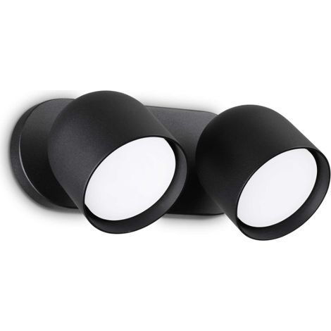 Ideal lux dodo ap2 applique 2xgx53 max 15w noir - 327938 (1/2)