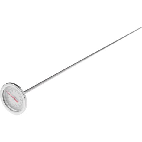 Thermomètre à compost 50 cm, 0 °C - 120 °C, pour jardin et terrasse. Capteur de mesure simple d'utilisation.