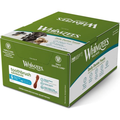 Whimzees Bastoncini per denti S marroni per cani 7-12 kg (1/2)