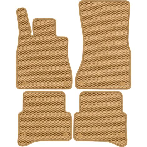 Tappetini dedicati in EVA a nido d'ape beige per Classe S W223 SD Short dal 2021 (1/5)
