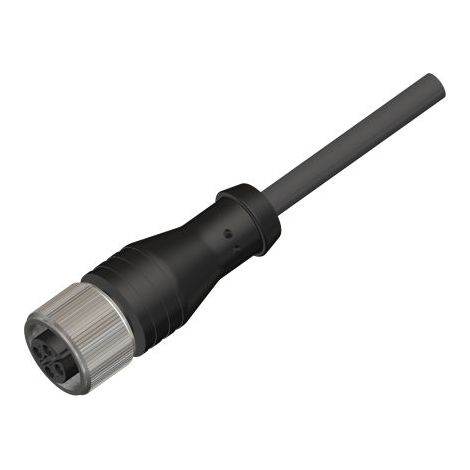 Câble d'actionneur RS PRO 5 conducteurs , M12 Femelle pré-câblé, 5m ( Prix pour 1 )