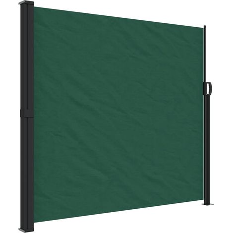 Auvent latéral Marquise - rétractable vert foncé 180x600 cm fr3128 - Maison La Vie (1/5)