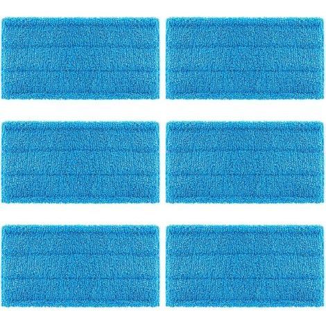 4 Reusable Wipes for swiffer wetjet Mop Replacement wetjet Mop Spray Machine Washable (4) (1/5)