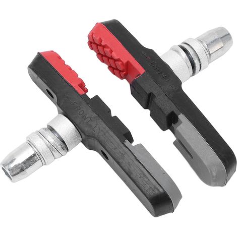 2 Plaquettes de Frein Vélo 73mm Longueur Universelles Toutes Saisons Blocs Frein VTT Vélo Route (1/5)