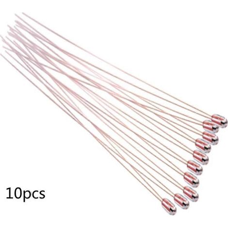 Thermistor NTC 100K, einseitig, glasversiegelt, Präzision 1 B3950, 1,8 mm