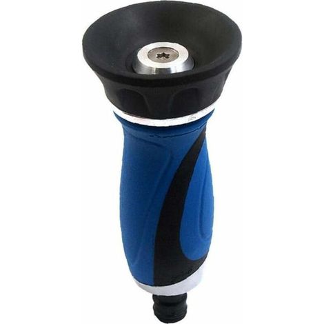 High Pressure Water Spray Nozzle Heavy Duty Portable Nozzle for Lawn Irrigation Self Cleaning Garden Washing Backyard Supplies (1/5)