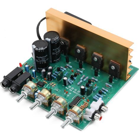 DX-2 Hochleistungs-Audioverstärker-Panel, Subwoofer-Kanal, Dual-Heimkino DC18V-24V, Bastelbedarf