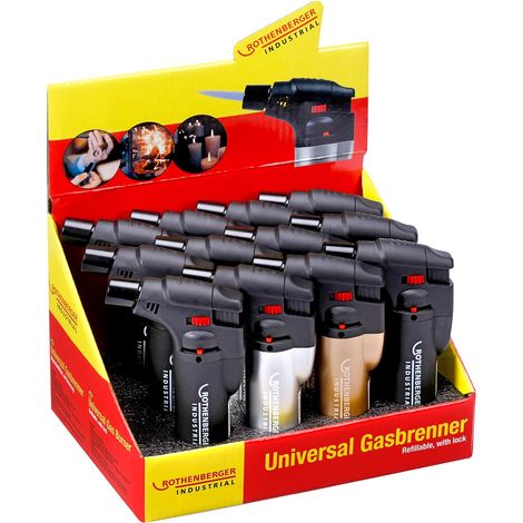 ROTHENBERGER Industrial 12x Soplete de gas universal - 1500003544 (1/2)