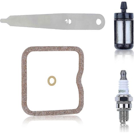Kit de filtre à carburant et bougie d'allumage avec kit de réglage du jeu aux soupapes. Remplace les références 4180 007 1005, 4180-007-1005 et 41800071005 pour les modèles HL90K et HL95. (1/5)