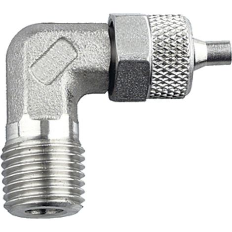 Riegler Winkel-Einschraubverschraubung, R 1/8 a., Schlauch 8/6, ES 1.4571 (1/3)