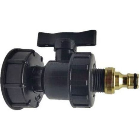 Adaptateur IBC, raccords de réservoir IBC S60X6 - Kits de raccords d'eau pour sortie de tuyau barbelé