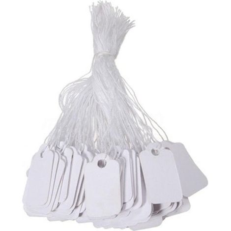 100 étiquettes en papier pour bijoux (prix) (1/5)