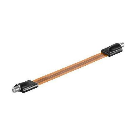 Tüllen-Fensteradapter F Ultra Slim Goobay 20 cm (1/4)