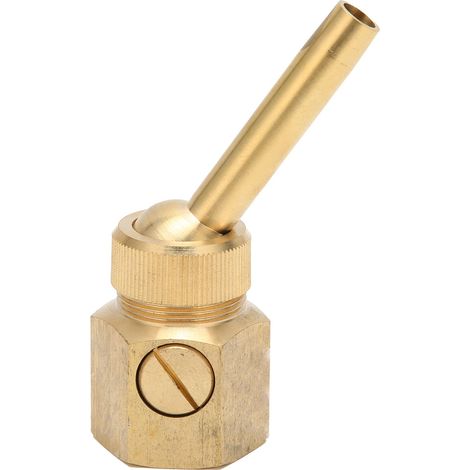 Buse de fontaine filetage femelle en laiton, tête d'arrosage réglable avec vanne pour bassin, DN25 32mm, jet d'eau décoratif, raccord robinet, accessoire étang (1/5)