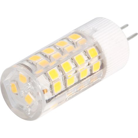 Ampoule LED céramique G4 5W 51 LED blanc chaud, 220 V, pour éclairage d'ambiance. (1/5)