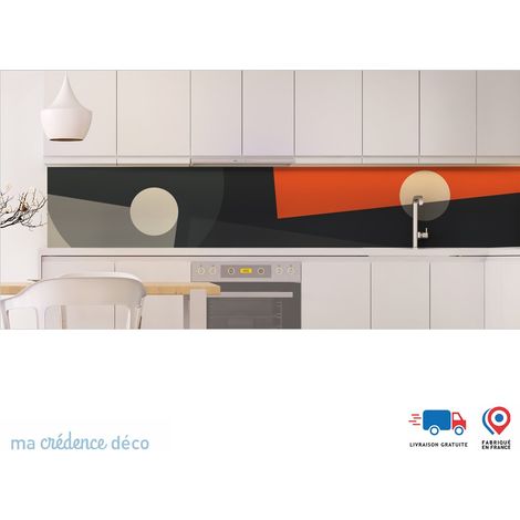 Crédence : Inspiration Bauhaus 3 - Alu composite - 120 - 60 (1/3)