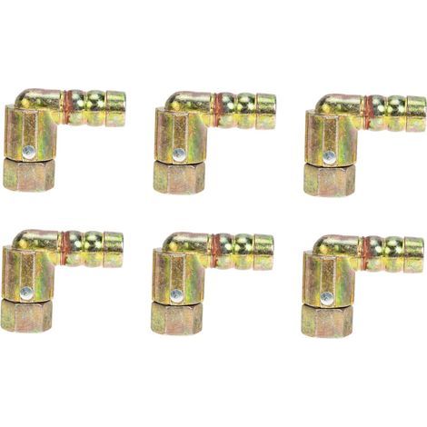 CCYKXA 6-piece Connection Adapter Set for Pipes and Water Connectors - Practical and Secure for Water Heaters and Other Household Applications (1/5)