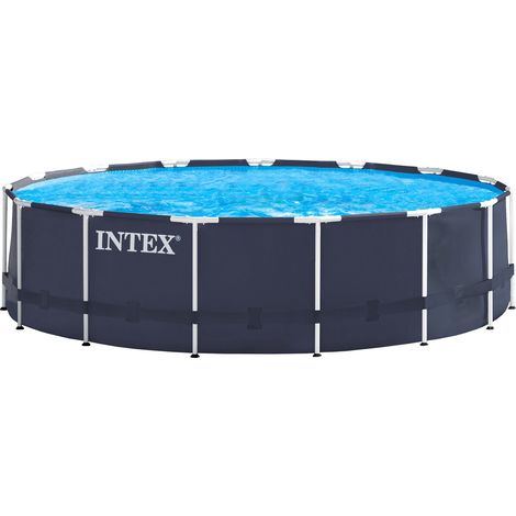 Intex Frame Pool 457 x 122 cm mit Gestänge - Swimming Pool ohne Zubehör