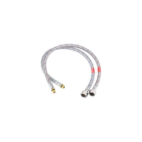 Tuyau de Raccordement Flexible Robinet Cuisine Anti corrosion Conduite d'eau pour Mitigeur Robinet Evier Lavabo Salle de Bain