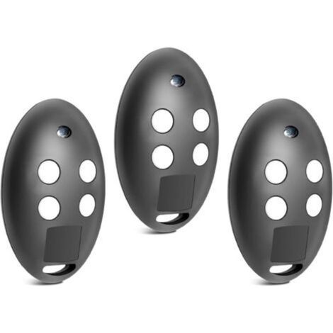 3er-Pack Ersatzfernbedienungen MITTO2 – Mitto2 M Torfernbedienung 433,92 MHz 4 Kanäle (1/5)