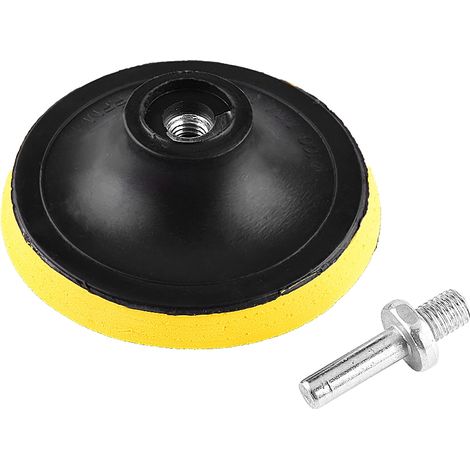 Set mit 10 Schwammpolierpads für Autopoliermaschinen, inklusive Bohrmaschinenadapter, 7,6 cm (1/5)