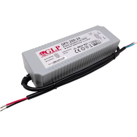 Außeneinsatz Netzteil 200W 24V IP67- GLP (1/3)