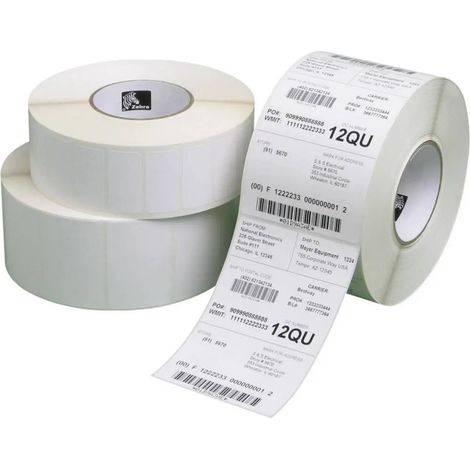 [NEUWERTIG] B-Ware Zebra Etiketten Rolle Thermodirekt Permanent Haftend 102x152mm 5700 Stück