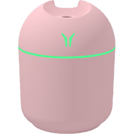 Humidificateur Mini - Brumisateur À Froid USB Pour Bureau Et Chambre - Design Haut-Remplissage - 4 H D'Autonomie - 1 Pièce (1/5)