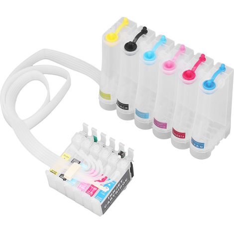 Système d'alimentation en encre continue pour imprimante jet d'encre R330 1390 par sublimation (1/5)