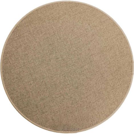 Set de Table Rond Tissé "Edward" 38cm Taupe (1/3)