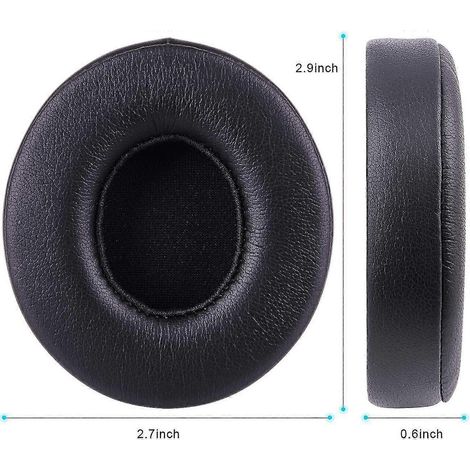Coussinets de rechange pour casque Beats Studio 2.0 et 3 (2024) - Cuir protéiné souple (1/3)