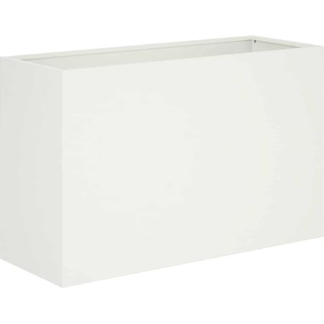 Maison Exclusive - Vaso da giardino Bianco 80 x 30 x 50 cm (1/5)