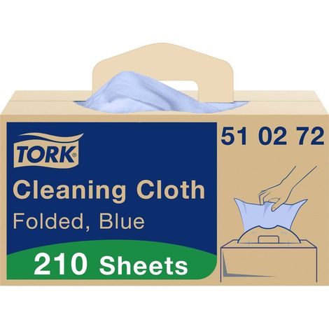 TORK 510272 Lingettes nettoyantes 1 couches W600632 (1/2)