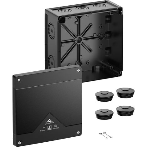 Spelsberg Abzweigkasten, Schutzart IP66/IP67/IP69, max. 16², Schlagfestigkeit IK09, Schutzklasse II, Ui 1000V AC, Ui 1000V DC, DLG, DNV, VDE, halogenfrei, 41600001