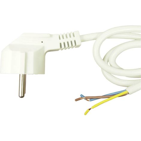 Cliff FCR72044 appareils IEC Câble de raccordement blanc 2 m C911232