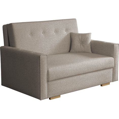 Sofá cama Caelrin II, Coral 50, Almacenaje, 0, 85x133x100cm, Muebles ya montados