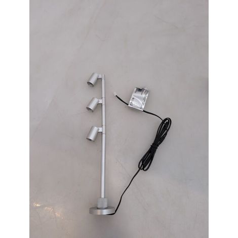 [NEUWERTIG] B-Ware Deko-Light Spiegelleuchte Herculis Triple 688043 LED Lampe warmweiß silber 250mm (1/2)