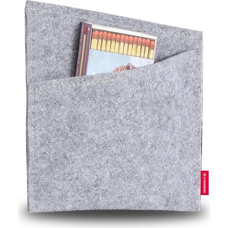 Vide Poche Aimanté Feutrine Gris - LE MARQUIER