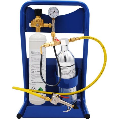 KIT AIR CLEANING Sistema per il lavaggio interno delle tubazioni in rame e degli evaporatori negli impianti di condizionamento 00000011591