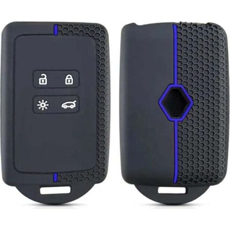 Coque de protection pour clé et carte Renault, compatible avec les modèles Clio 4, 5, Austral, Arkana, Captur, Megane, Zoe, Koleos (1/2)