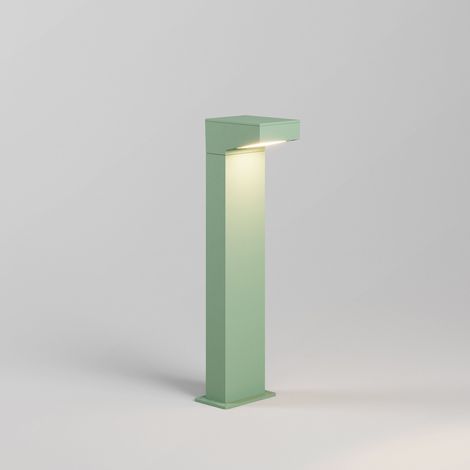 Forward Paletto Luminoso Asimmetrico 13W LED 3000K Colore Salvia, Design Minimalista per Illuminazione Esterna Giardini e Percorsi Pedonali IP65