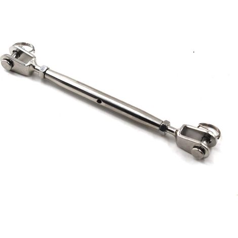 Jaw and Jaw Screw Tensioner Stainless Steel 304 Closed Body Screw Tensioner, M12, 1 (1/3)