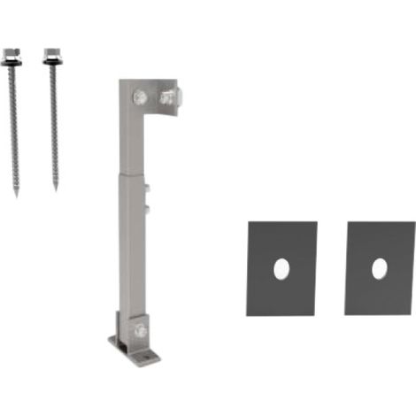 Pata delantera y trasera ajustable V-TAC H420-700 mm/15°-30° para paneles
