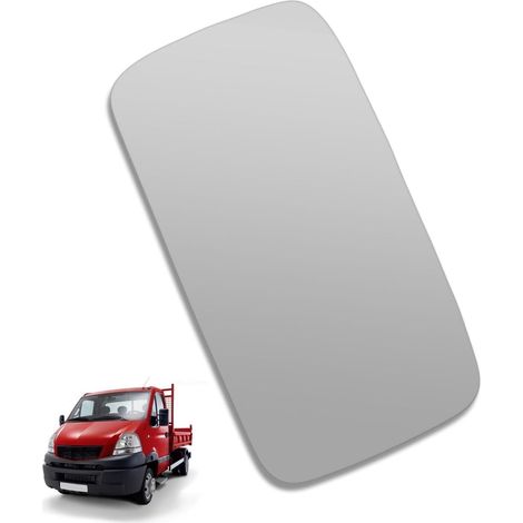 Glace de rétroviseur, miroir côté gauche OU droite pour Renault