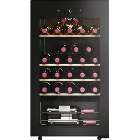 Haier HWS34GGH1 Wine Bank 50 Serie 3 Cantinetta Vino a Compressore 34 Bottiglie 90 L Classe G 37 dB Wi-Fi App hOn colore Nero (1/9)
