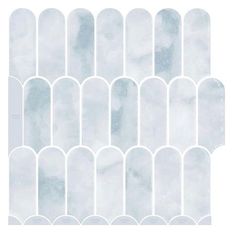 Carta da parati autoadesiva 30 x 30 cm, 10 pezzi, piastrelle murali 3D per la cucina, decorazione murale autoadesiva, adesivi murali per cucina e bagno, adesivi in (1/5)