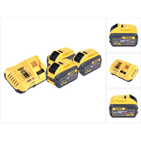DeWalt DCB 118 Y3 Kit de inicio con batería 18 V / 54 V 3 baterías XR FLEXVOLT 12 Ah + cargador (1/5)