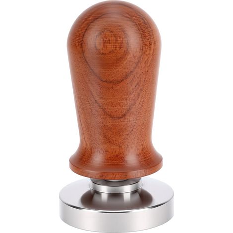 Doseur de café ergonomique à poignée antidérapante, presse à poudre pour professionnel à domicile, 53mm (1/5)