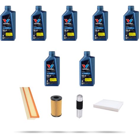 Kit tagliando 4 FILTRI e 7L OLIO compatibile con Mercedes Classe C (W205,S205,C205) 180 BlueTEC 85kw Dal 2014 (1/5)